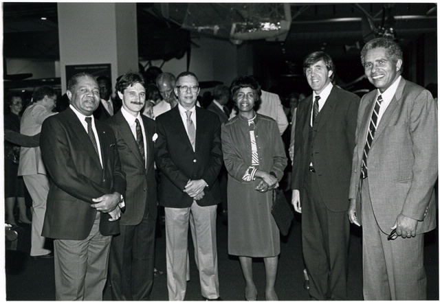 Black Wings opening ceremony at the National Air and Space Museum, 1982